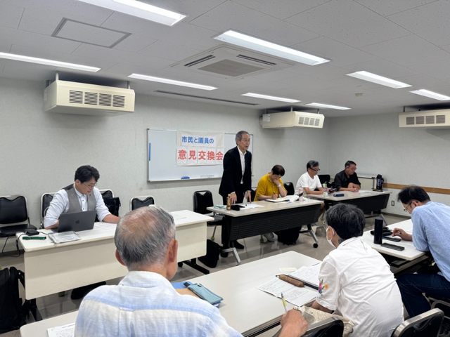 7/11 市民との市政意見交換会