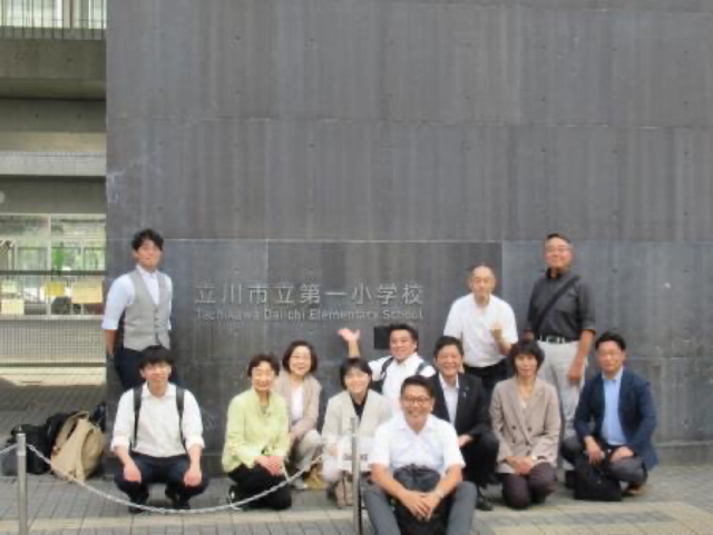 8/18 庁舎等建設特別委員会視察（立川市）